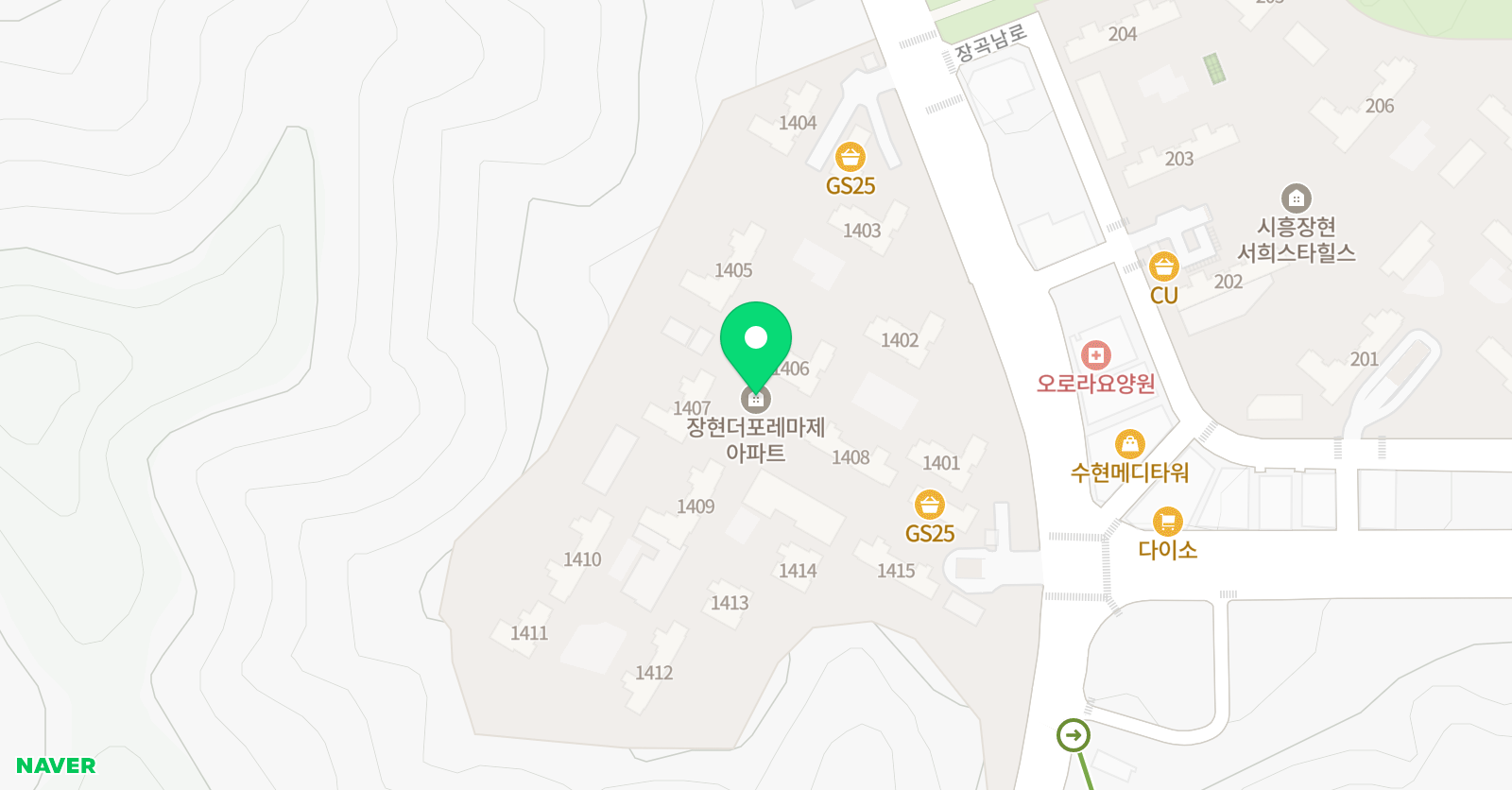 아소비 아소비 시흥장현더포레마제점 위치