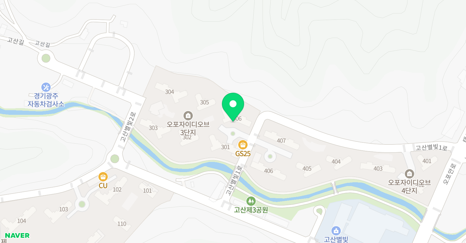 아를 화실 위치