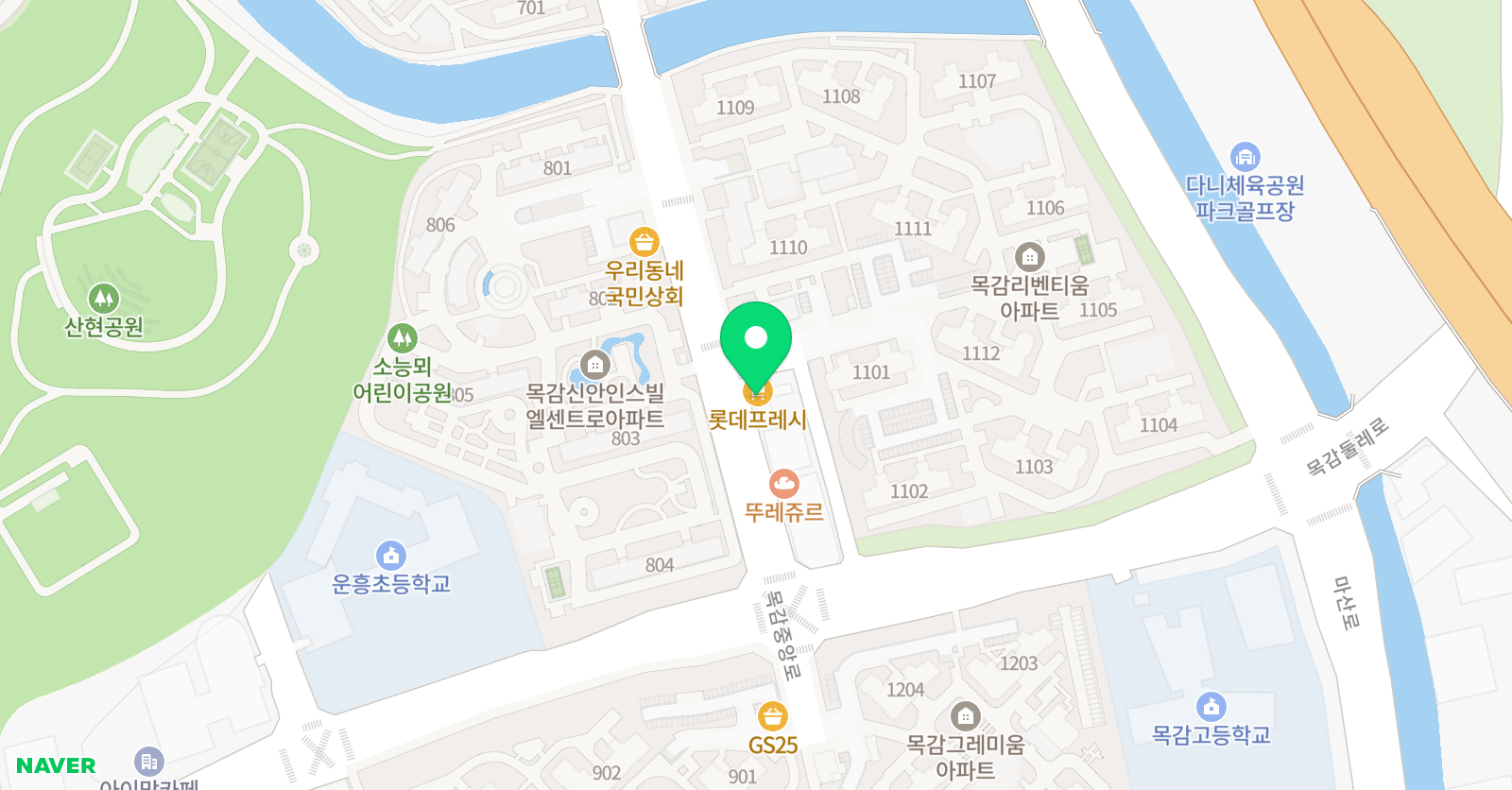 뉴그랜드 음악학원 위치