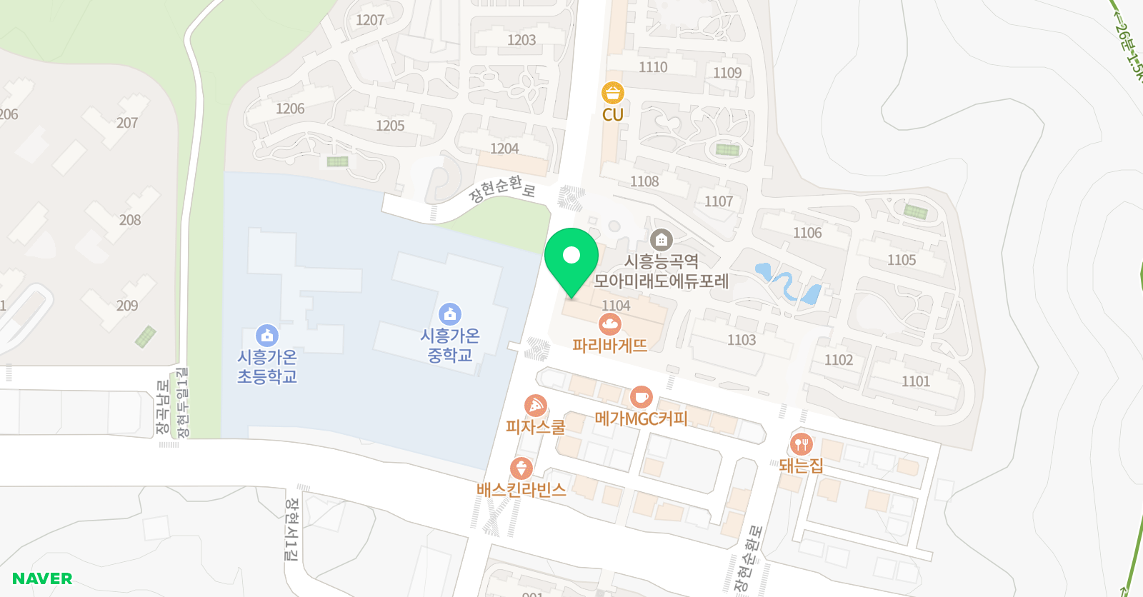 일오삼학원 위치