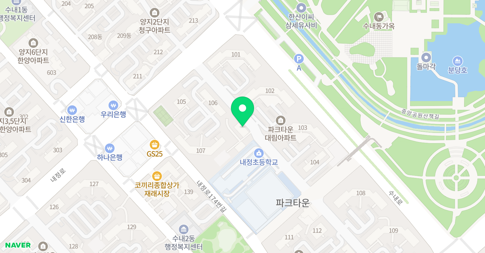 홍익뷰아트 위치