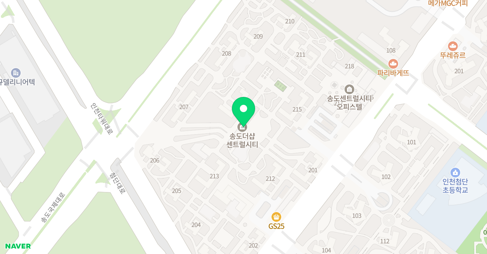 영어의 감각 위치