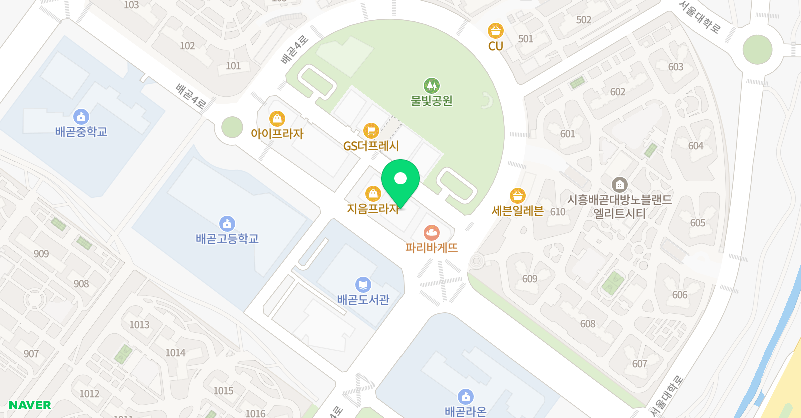 앤드 음악학원 위치