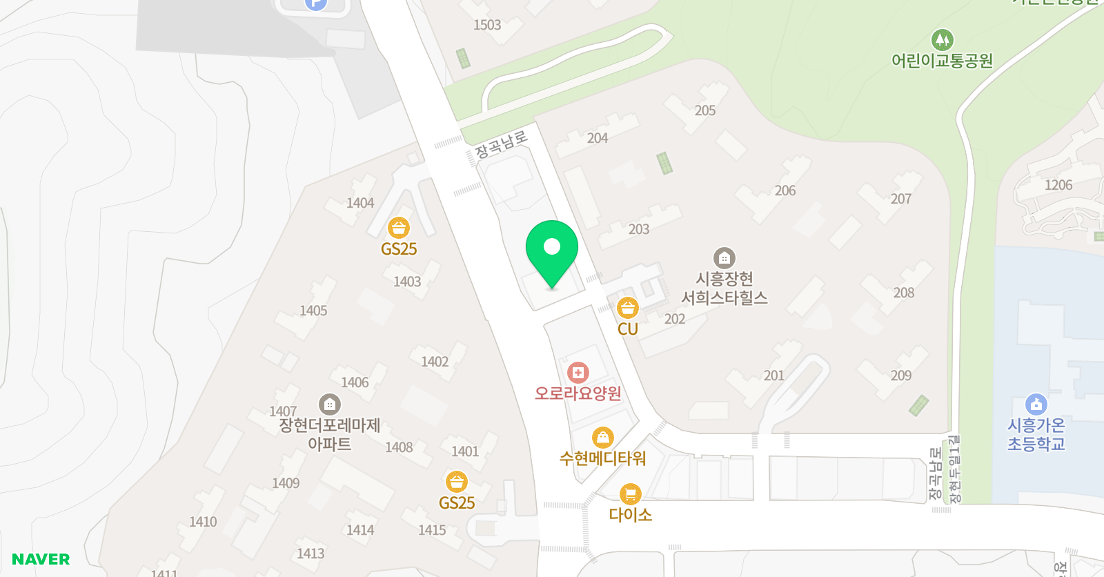 가온탑 수학영어 위치