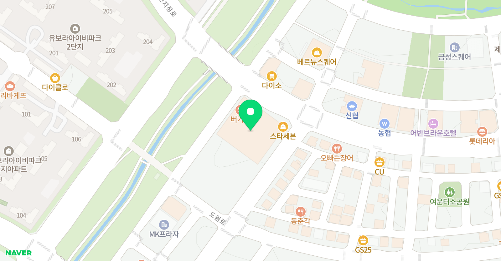 마스터플랜 원어민영어회화 위치