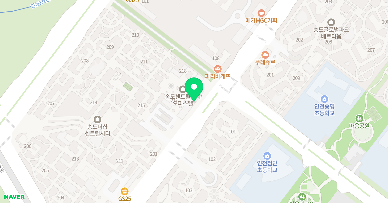 이엘 음악학원 위치