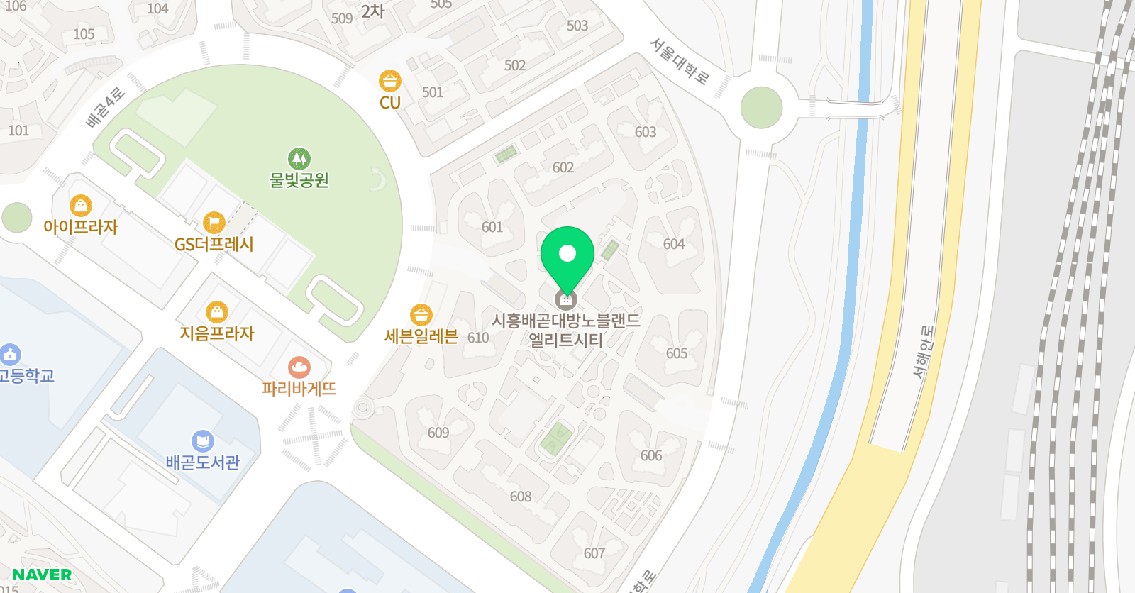 셀파우등생 교실 시흥배곧대방교실 위치