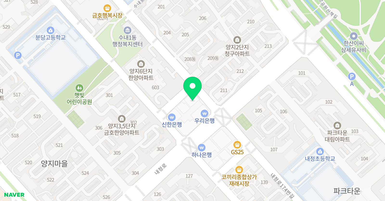 금호영재국어 논술교습소 위치