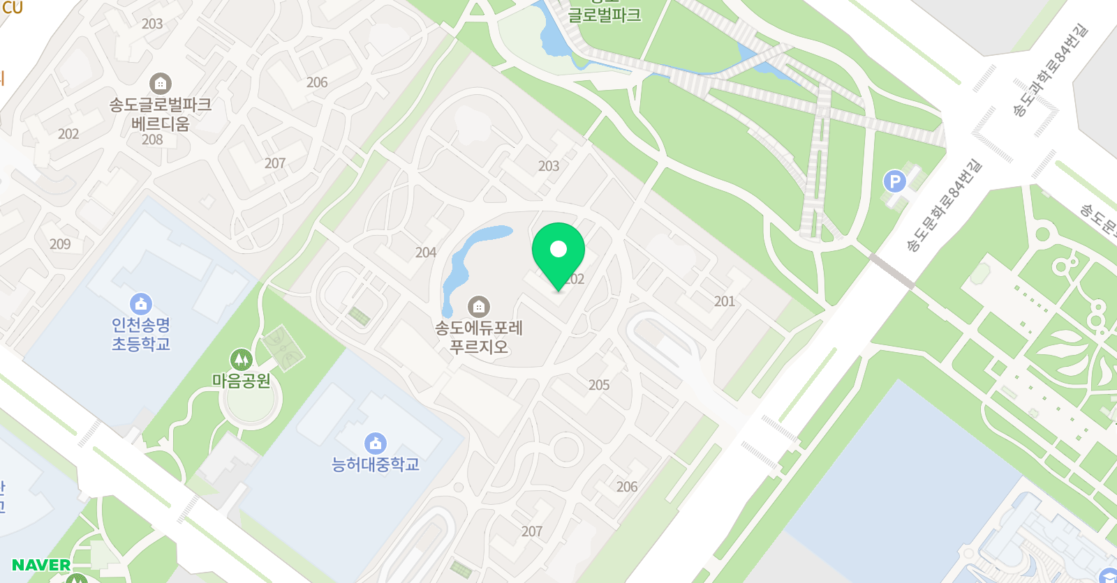 HSG 영어교실 위치