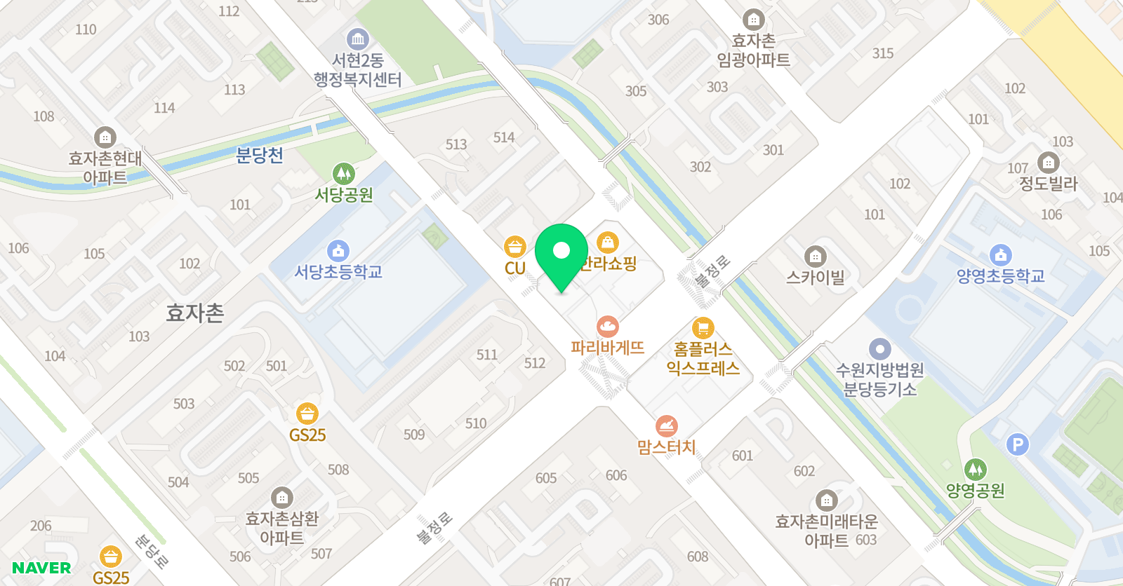 가우디쥬니어 미술학원 위치