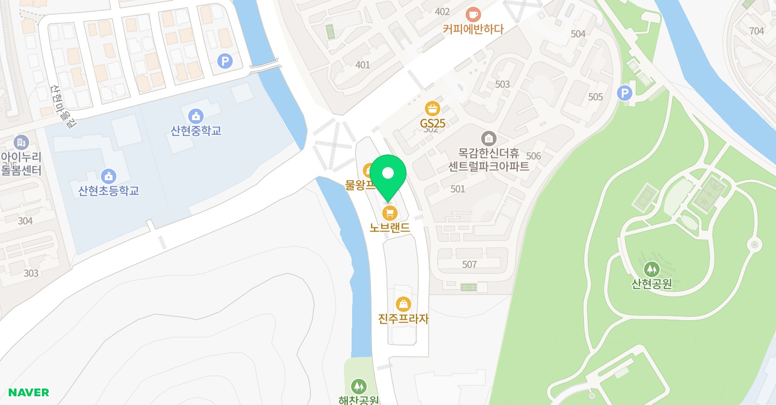 경희대석사 해솔 태권도장 위치