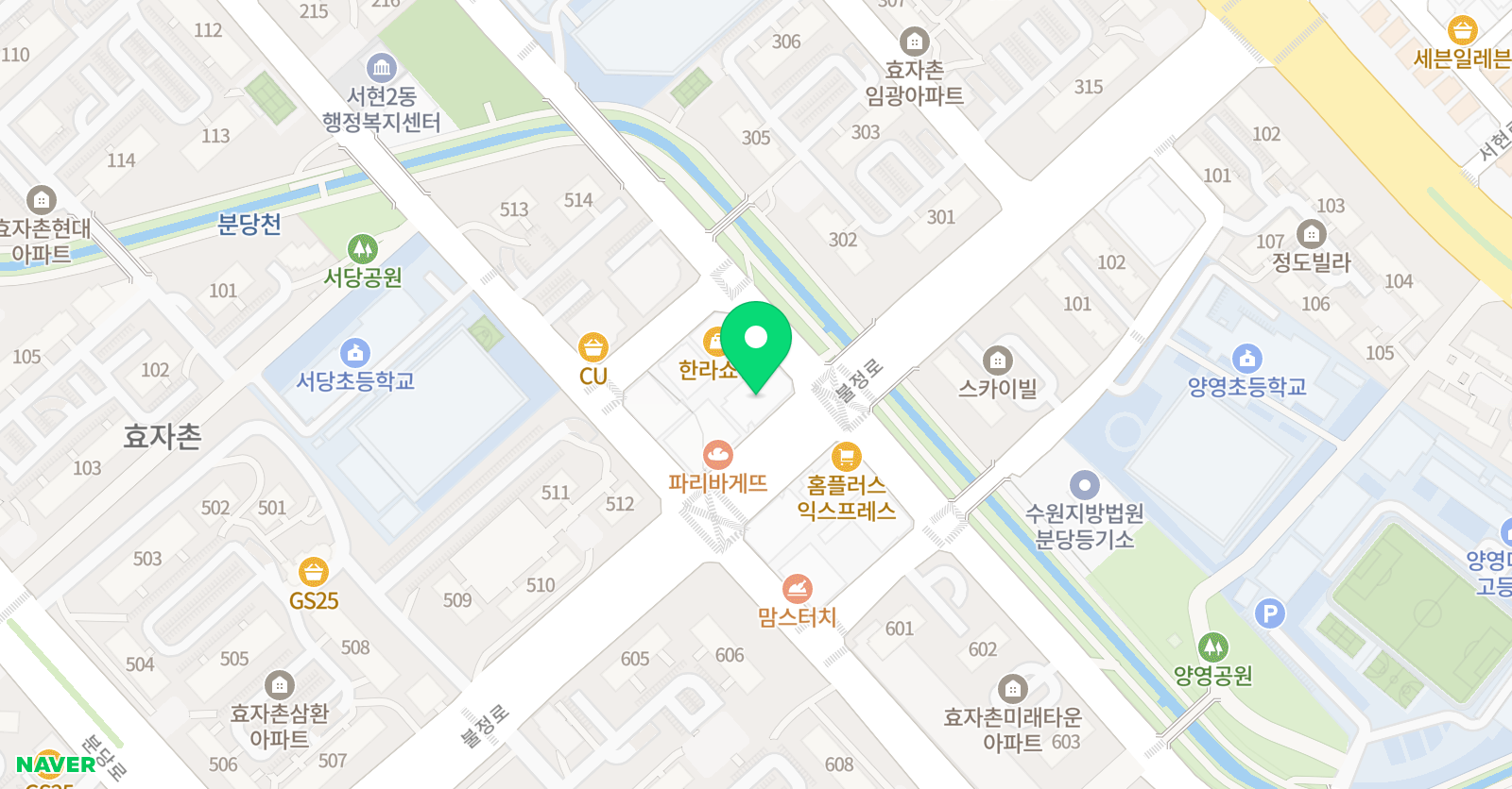 원우 미술학원 위치