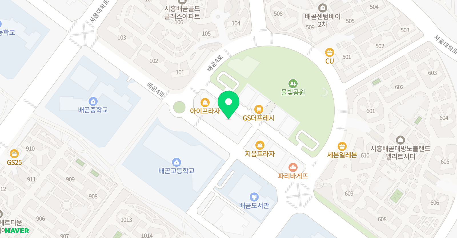유클리드 수학학원 위치