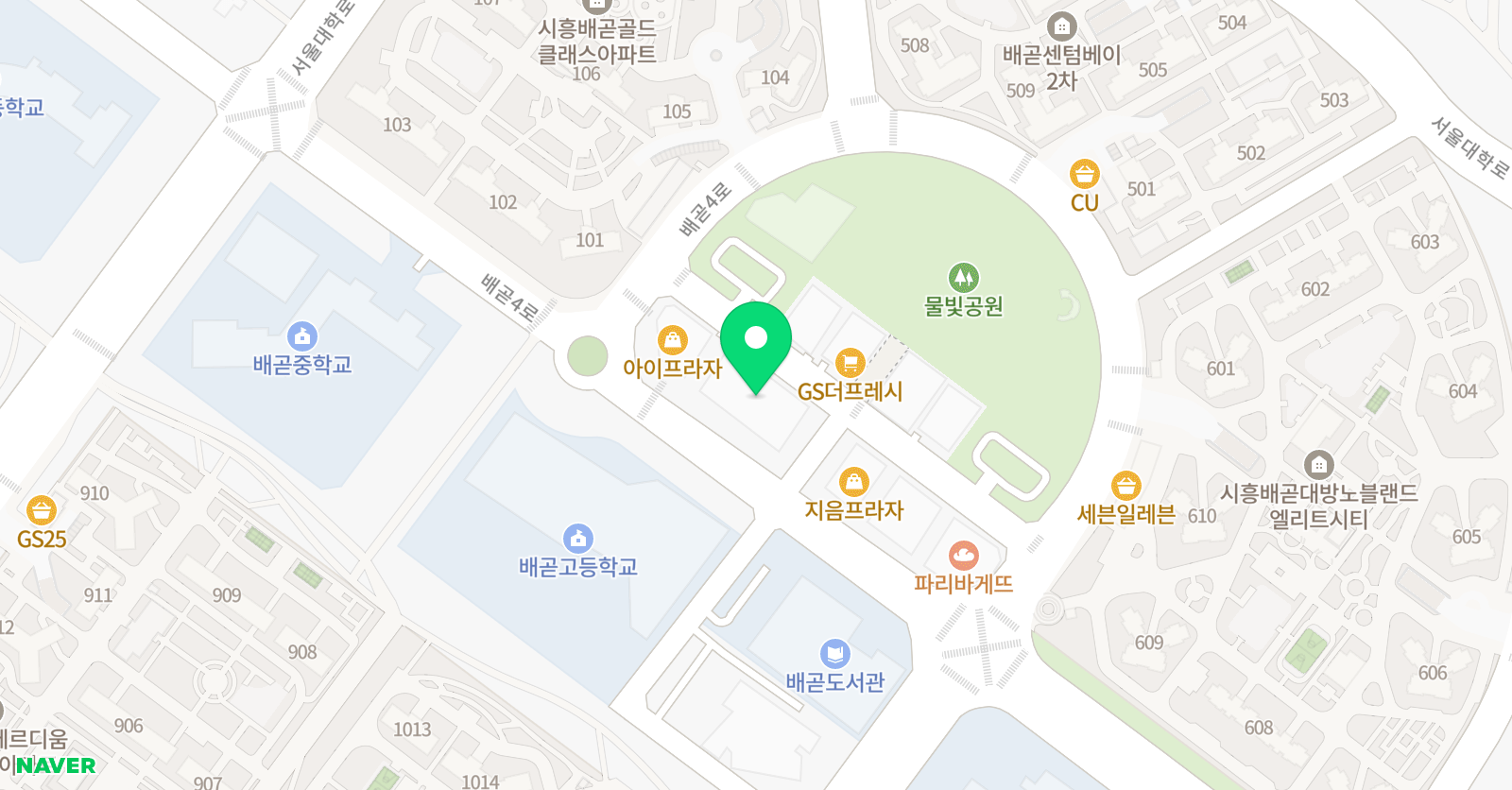 경희대 라온 태권도 위치