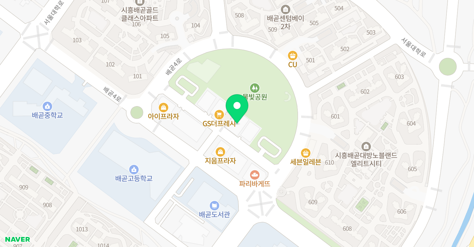 숨고 수학학원 위치