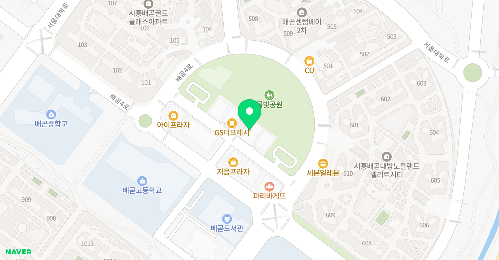 울림 음악학원 위치