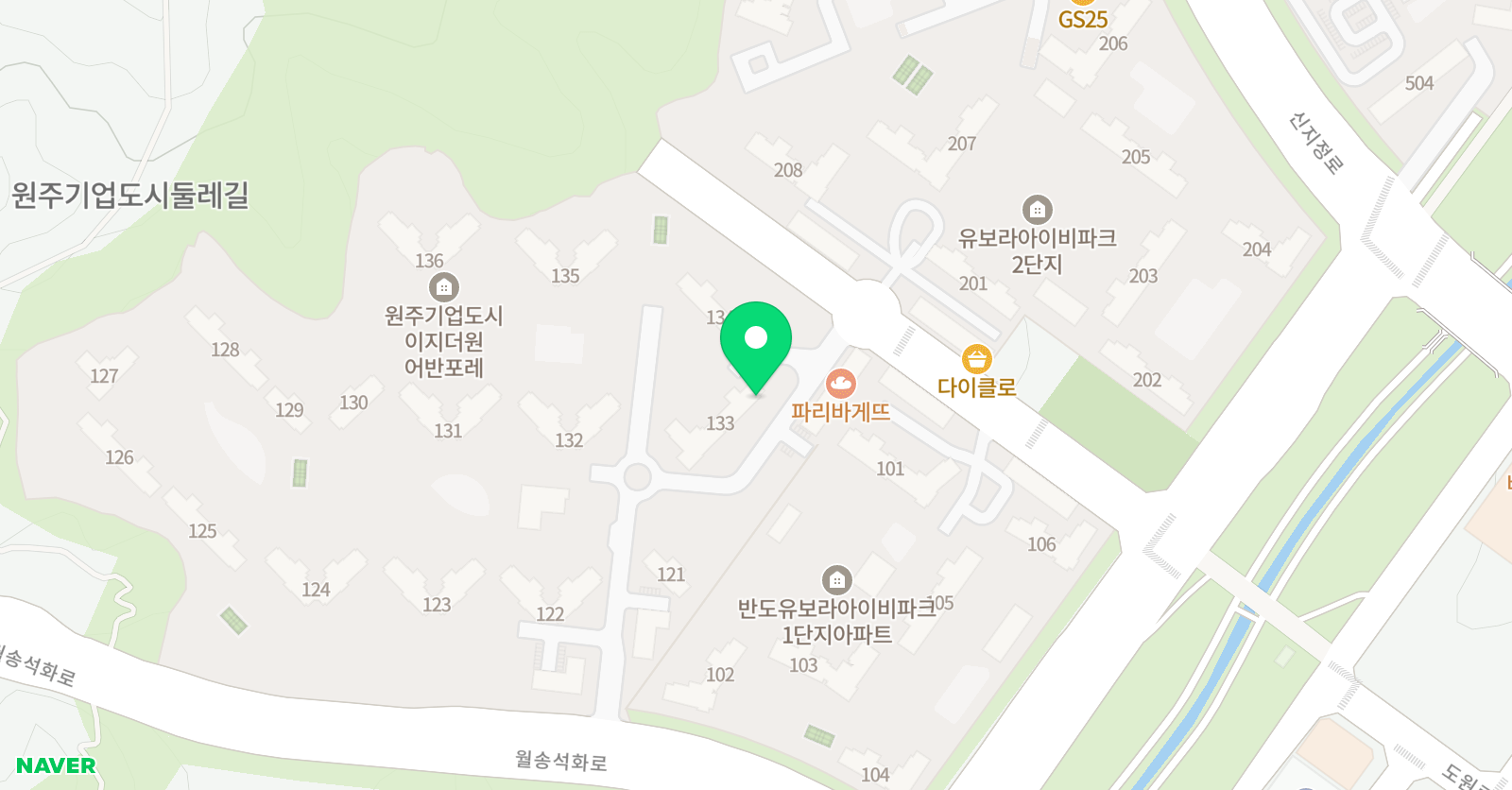 이앤김 수학학원 위치