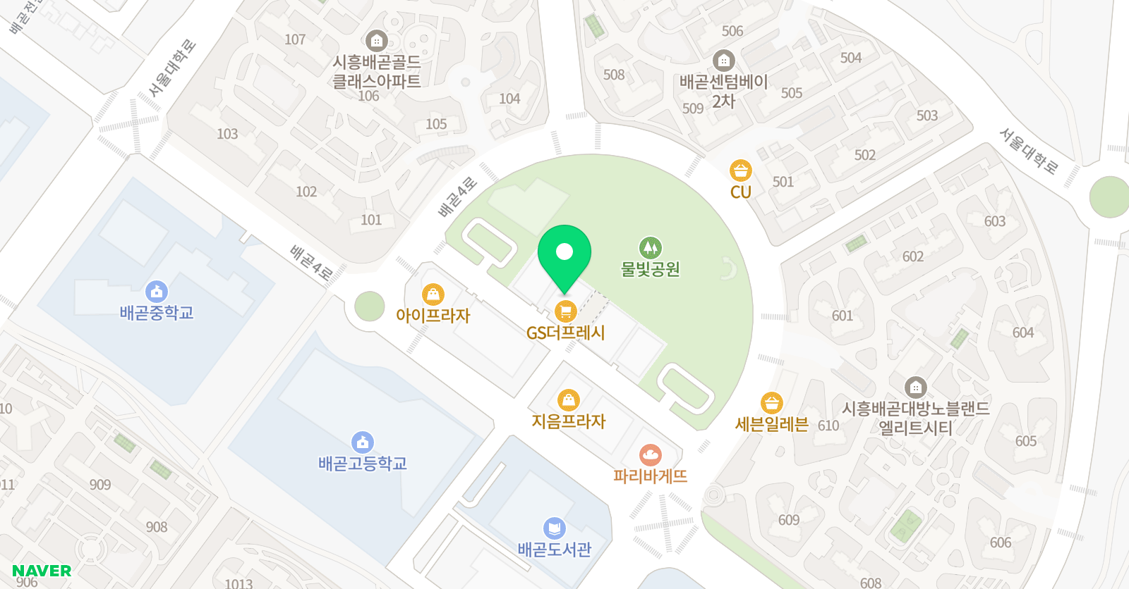 능수능란 수학전문학원 위치