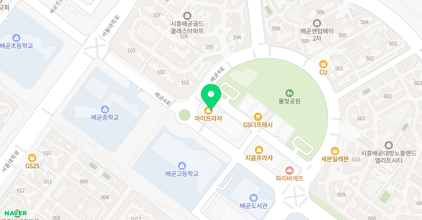 오늘 미술 위치