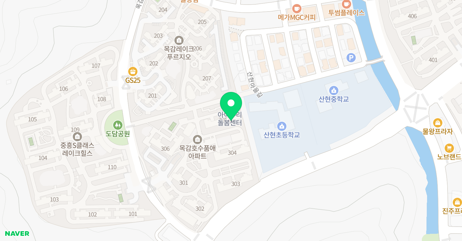 생각연필 독서논술 목감교실 위치