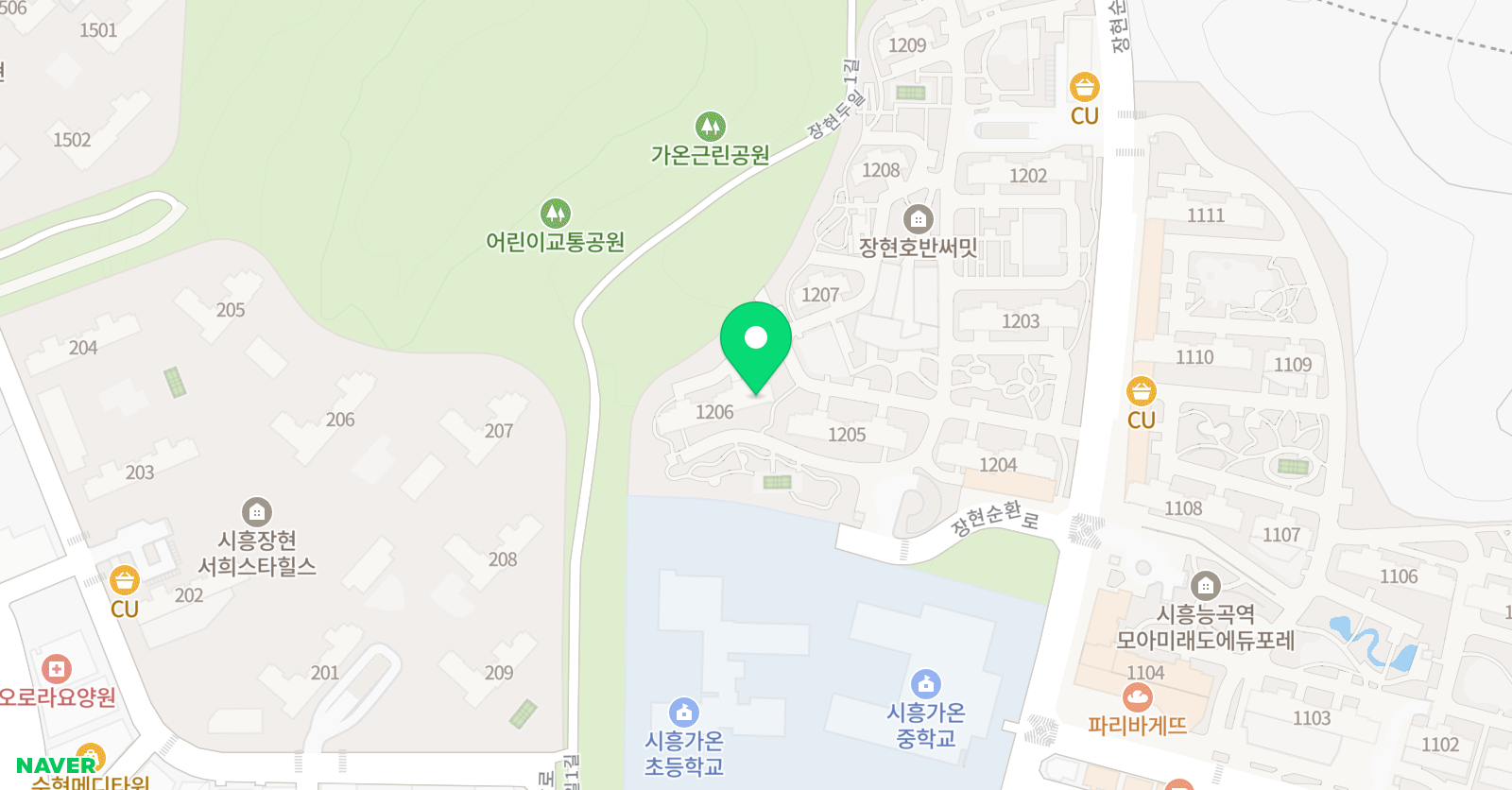 영렘브란트 장현호반클래스 위치