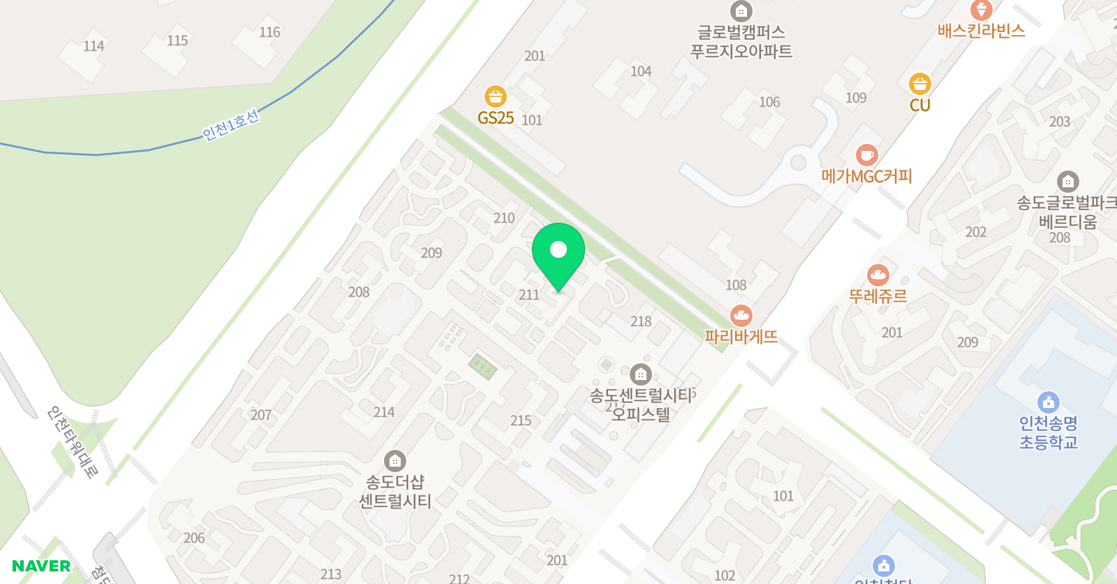 파고다 차이랑 중국어 센트럴시티캠퍼스 위치