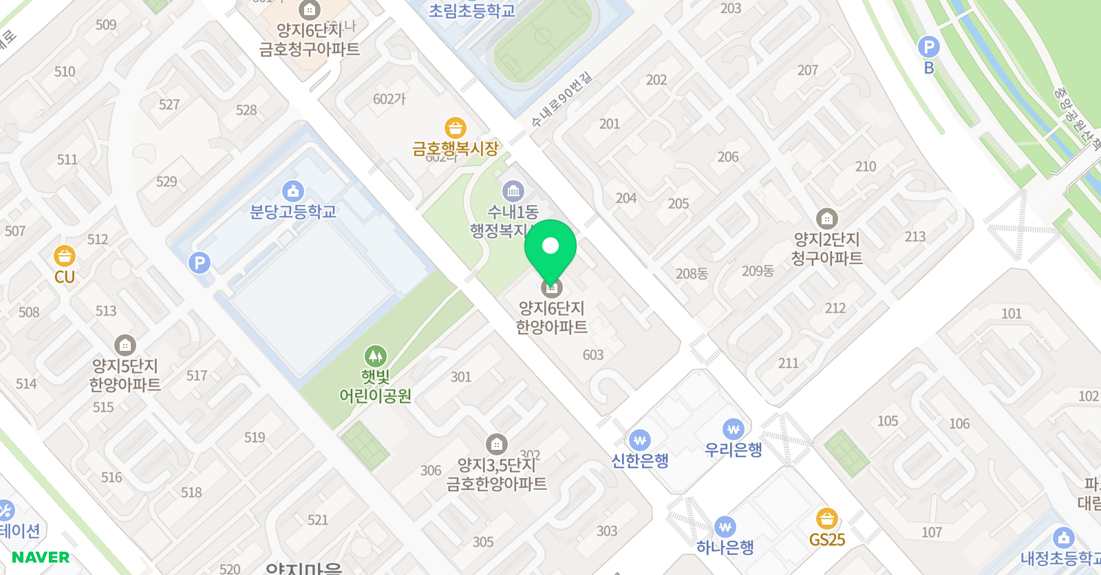 스파르타수학과학학원 위치