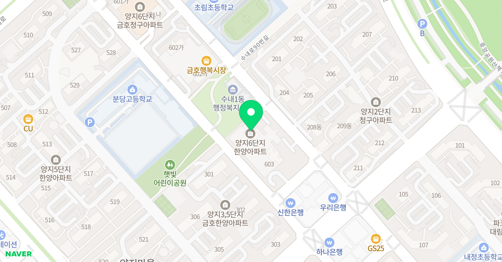 위 뮤직 아카데미 음악학원 위치