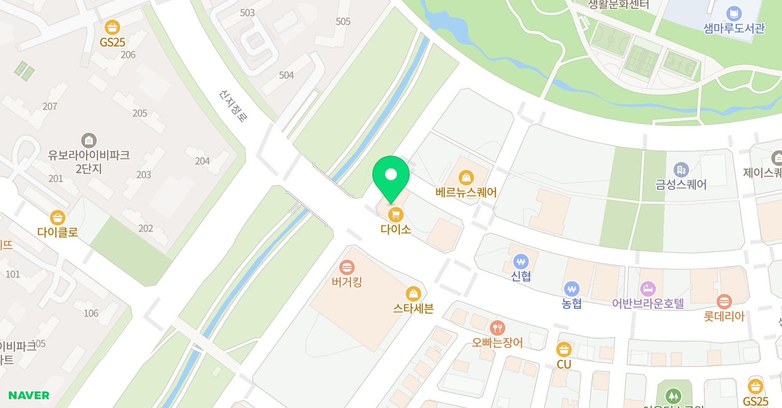 기탄사고력교실 기업도시 위치