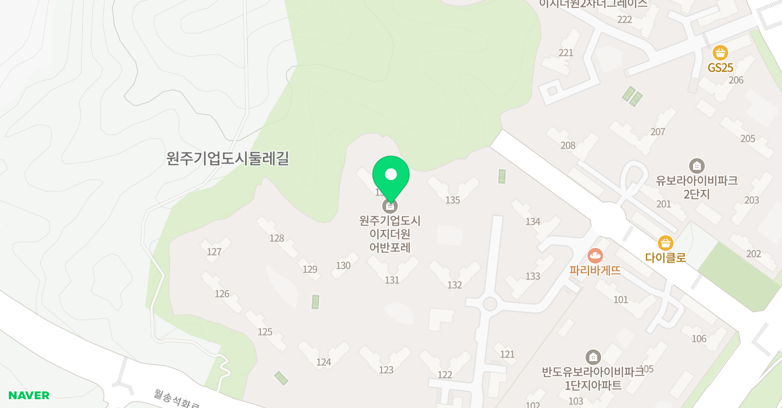 푸르넷 공부방 이지더원 위치