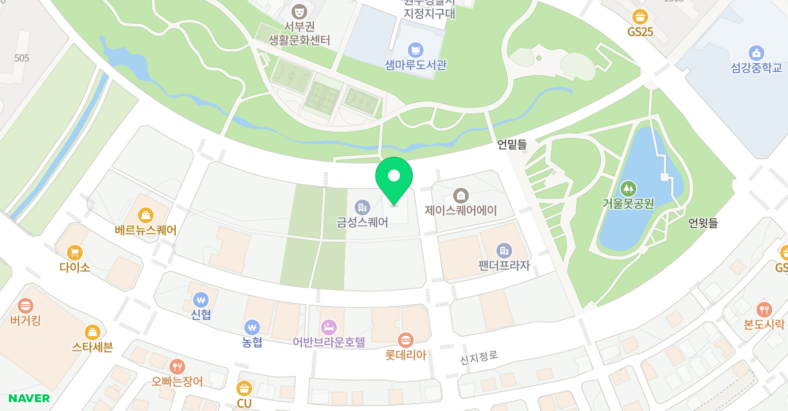 김앤윤 수학학원 위치