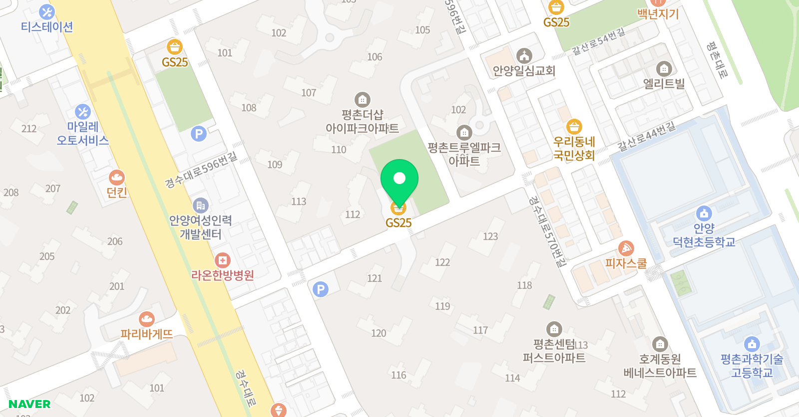 그림숲 아트 위치
