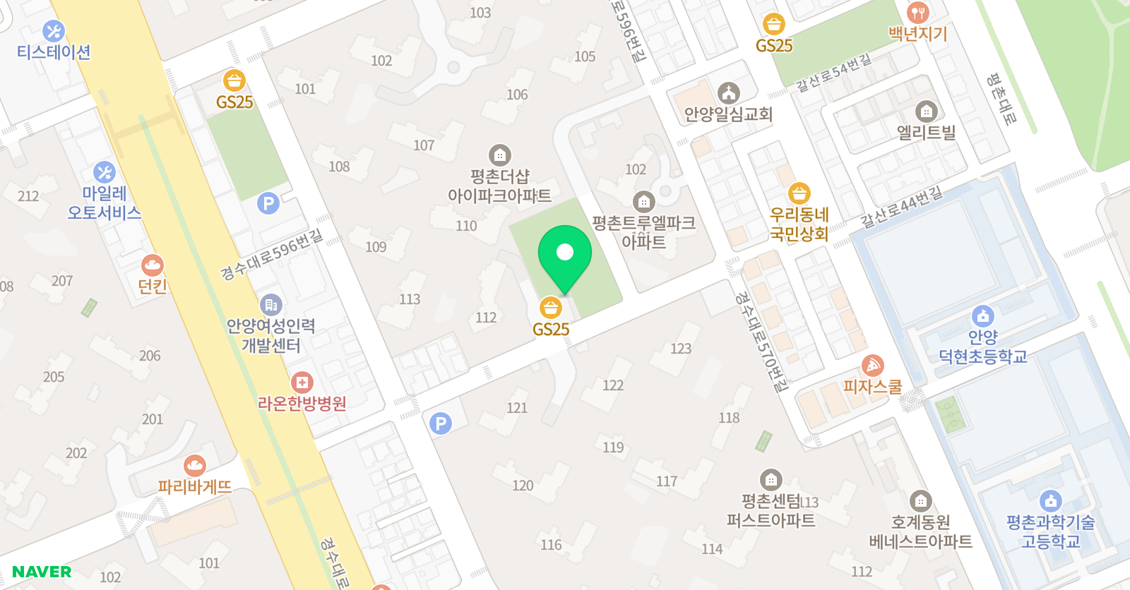 피아놀이터 음악학원 위치