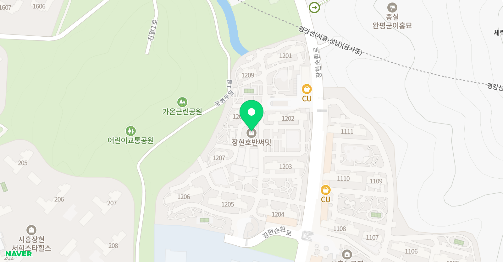 장현꿈드림 국어논술 위치