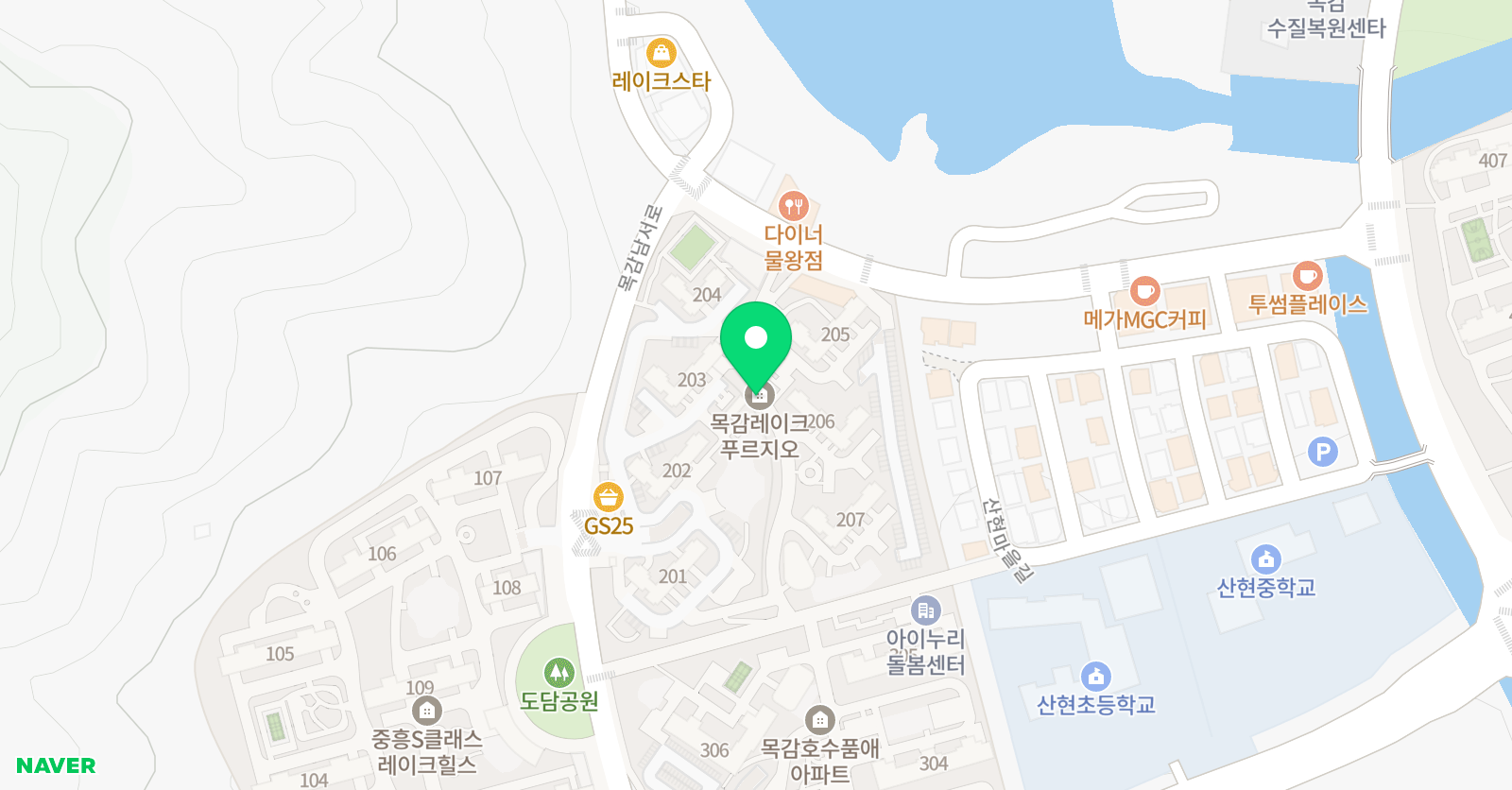 써니 영어학원 위치