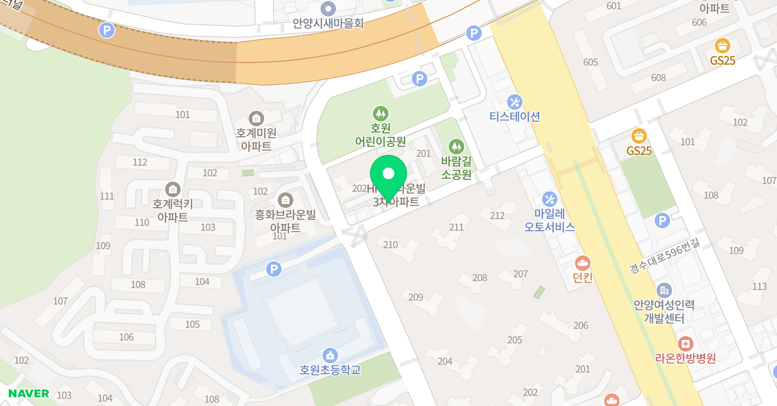 스마트해법 영어 호원초점 위치