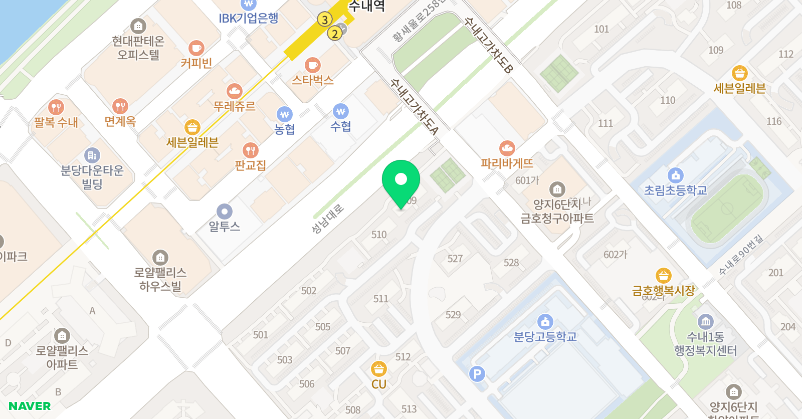 이끌림 수학 위치