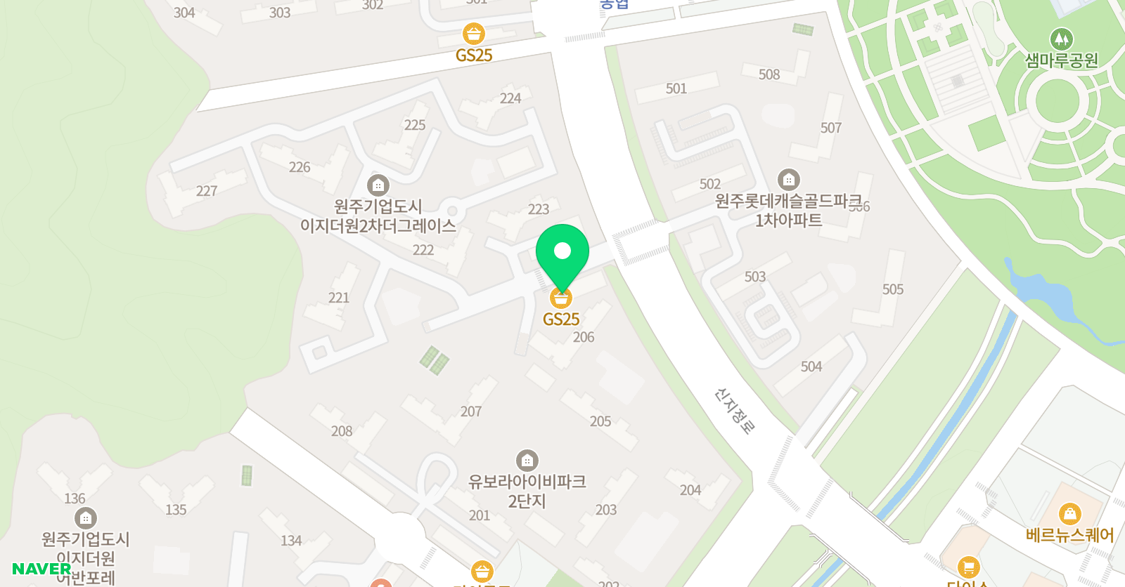 지정KEM 학원 위치