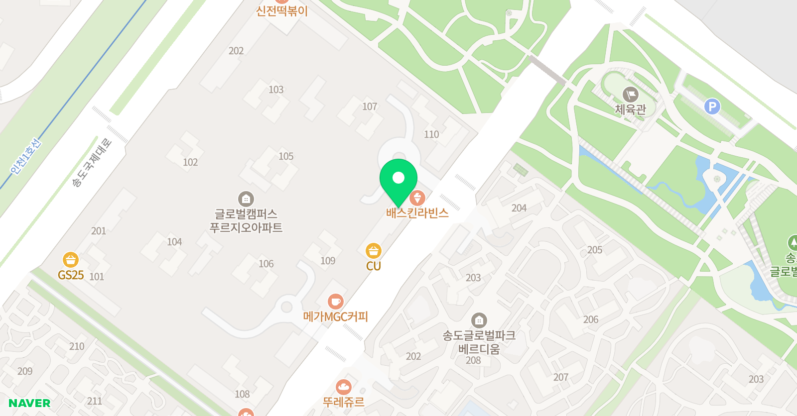 피아노숲 음악학원 위치