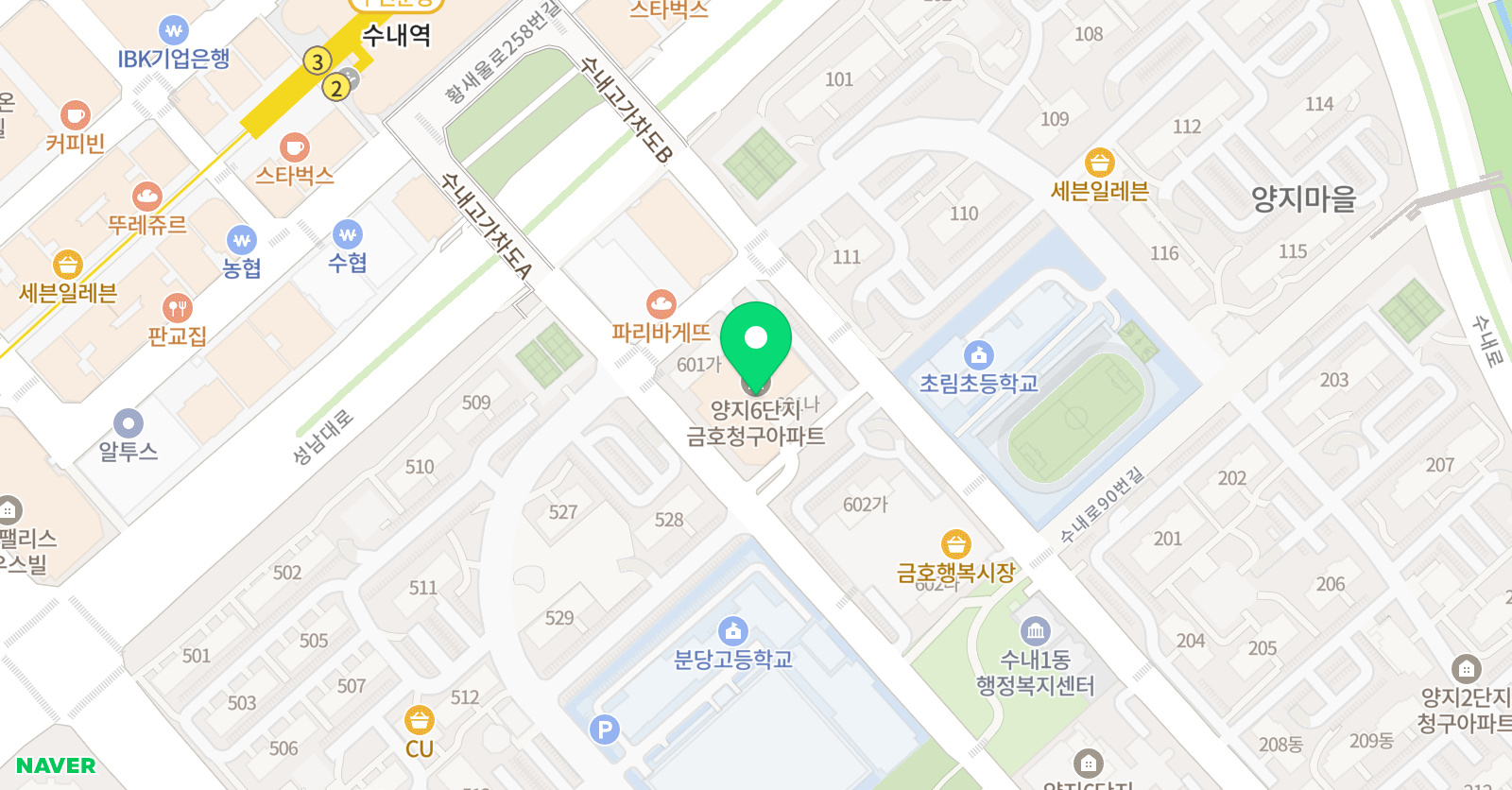 오르겔클랑 음악학원 위치