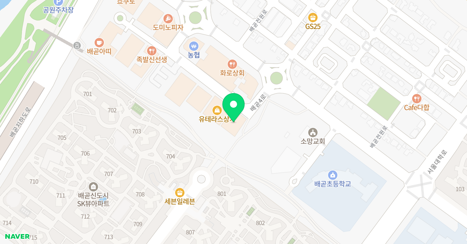 링스 영어학원 위치
