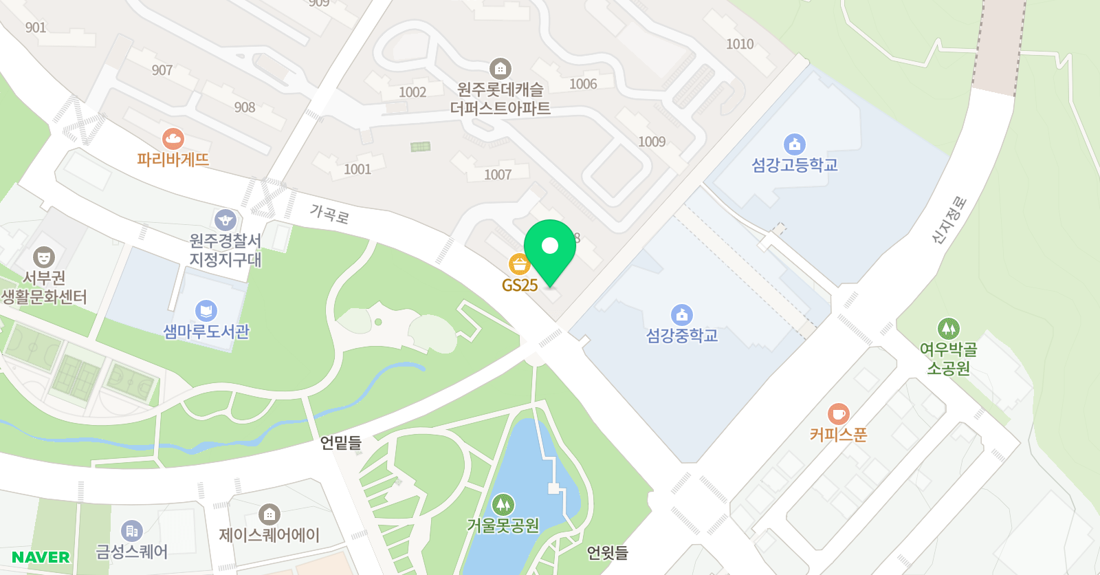 비비 댄스학원 위치
