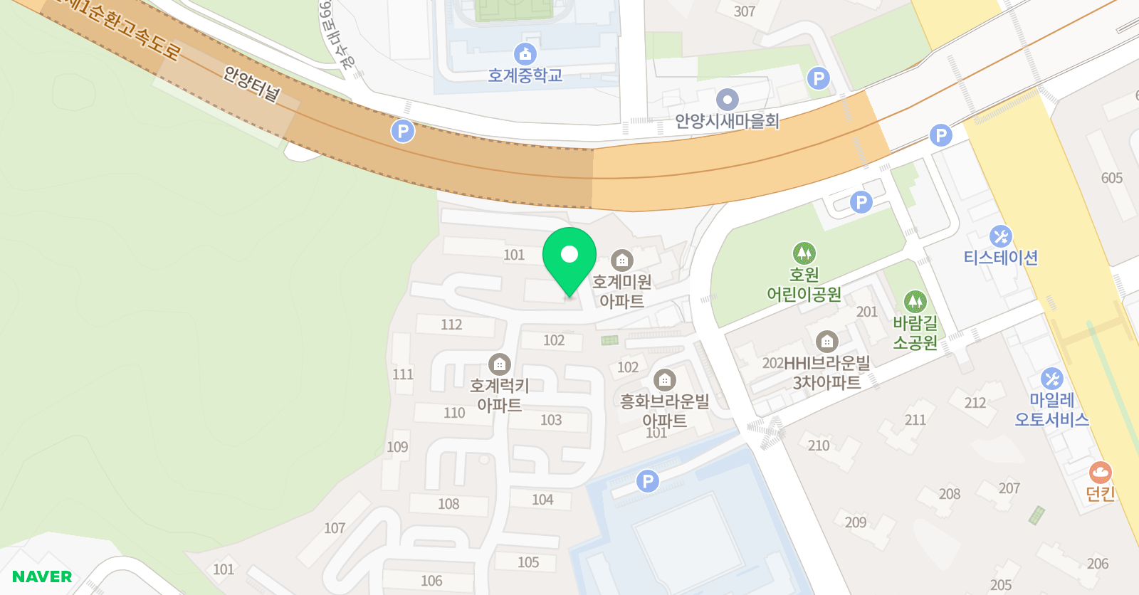 이룸 수학교습소 위치