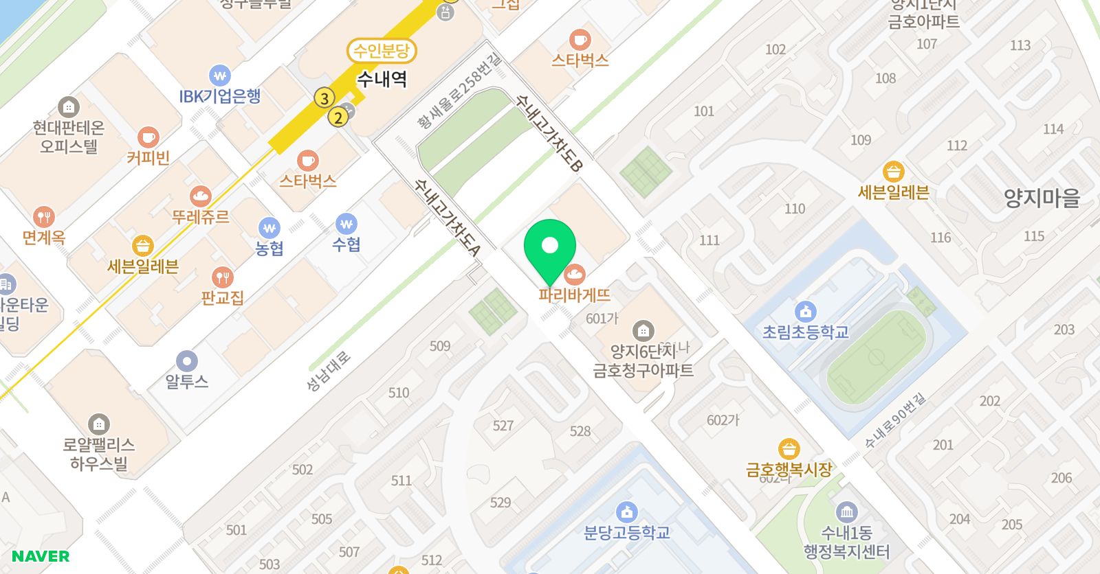 아이러브 미술학원 위치