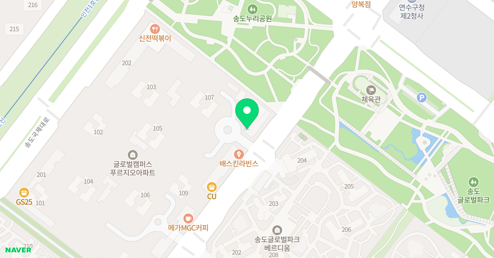 경희대MTA 태권도 인천송도점 위치