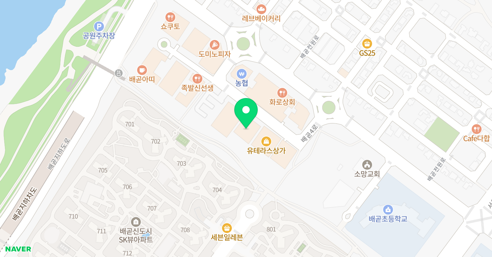 TSA 학원 위치