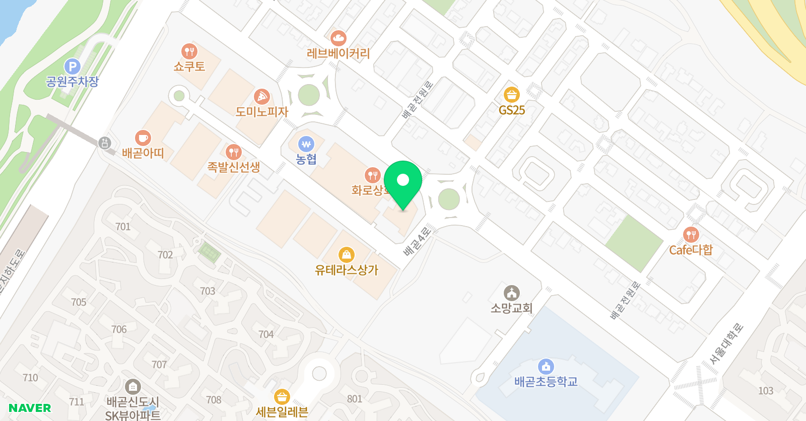 메타몰입 학원 위치