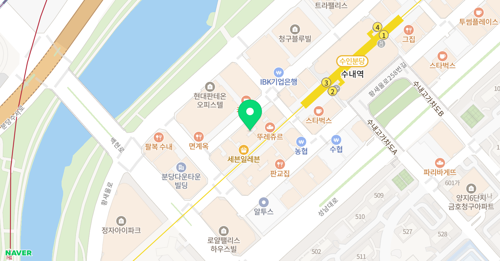 엠 연기뮤지컬학원 위치