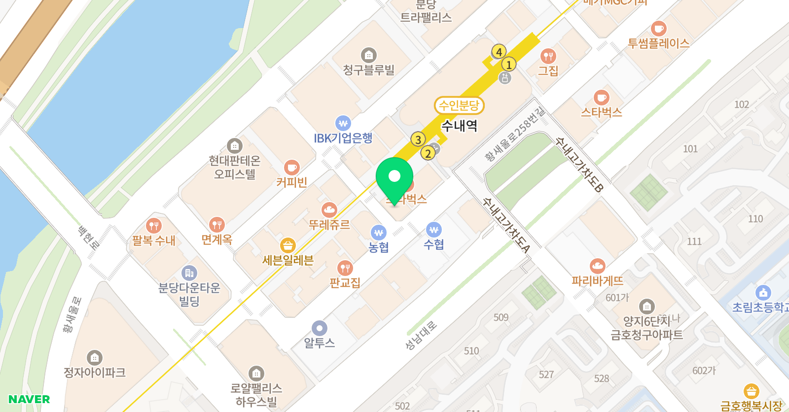 BIS 어학원 위치