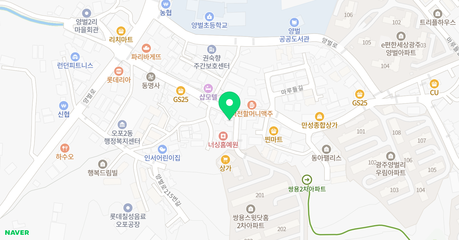 책읽는 피카소 미술학원 위치